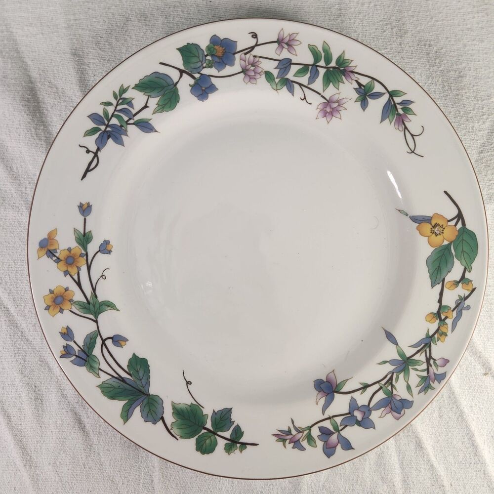 China Woodhill by Citation Floral Leaf Salad Dinner Plates Bowls Cups Saucers